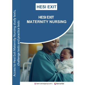 Hesi Exit Maternity Nursing Ebook